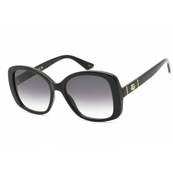 Gucci. Black Ship Same Day Ladies Gg0762s 001 56. Sunglasses GUCCI Sunglasses GG0762S 001 Black 2024 main image 4